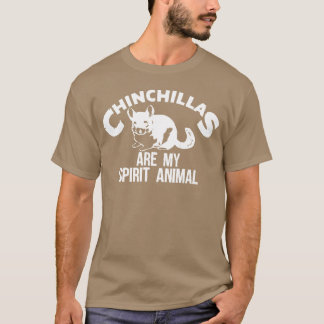 Camiseta Animal Espiritual Chinchila Chinchilas retrô