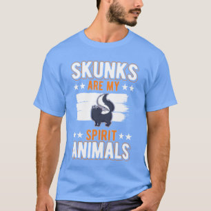 Camiseta Animal Espiritual Gambá engraçado