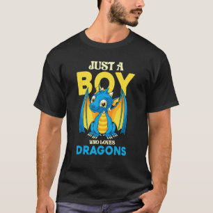 Camiseta Animal Fantástico Criatura Mitológica Meninos Drag