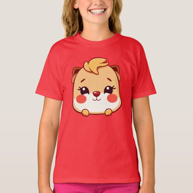 Camiseta Animal fofo (Frente)