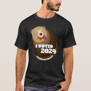 Camiseta animal, gordo urso semanal, gordo urso semana em q