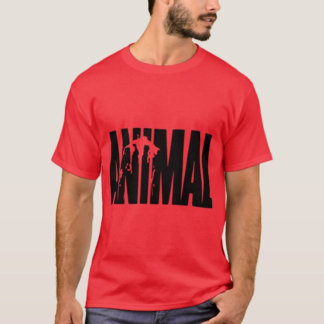 Camiseta Animal GYM boy (Frente)