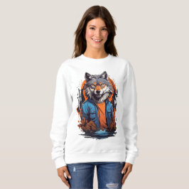 Camiseta Animal Lobo Selvagem