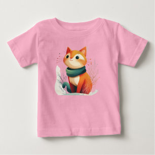 Camiseta Animal na neve