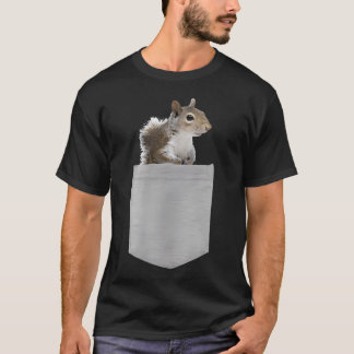 Camiseta Animal na Sua Bolsa Cinza Americano