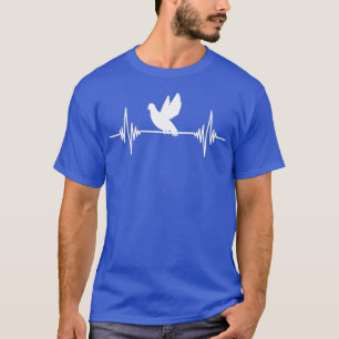 Camiseta Animal Pigeon Bird Heartbeat Gift Pigeon