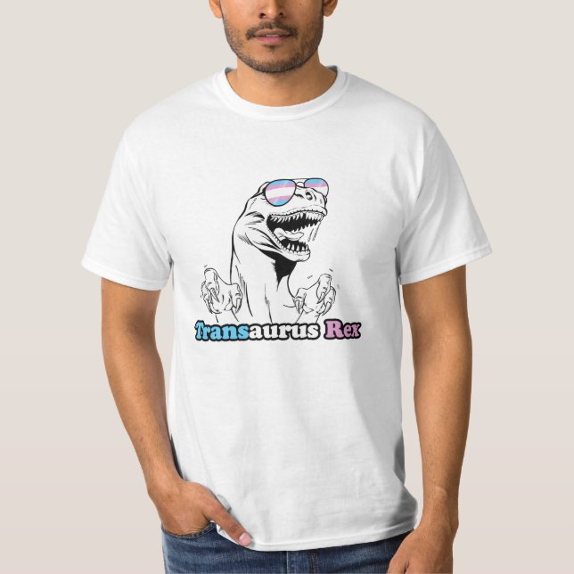 Camiseta Animal Pride - Transaurus Rex (Frente)