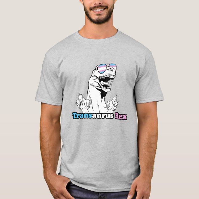 Camiseta Animal Pride - Transaurus Rex (Frente)