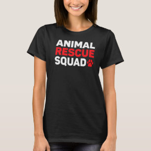 Camiseta Animal Resgate Squad Animal Rights Ativista