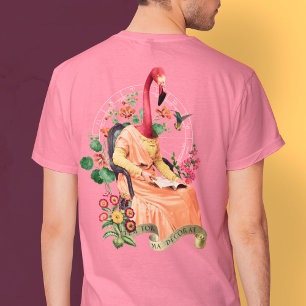 CAMISETA ANIMAL RICO DE FLAMINGO