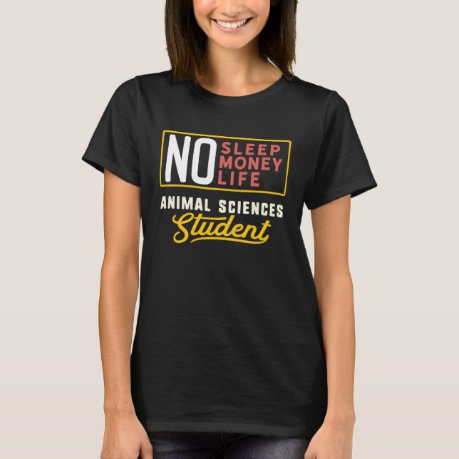 Camiseta Animal Sciences Major Studen Graduation (Frente)
