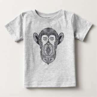Camiseta Animal selvagem do Doodle da floresta