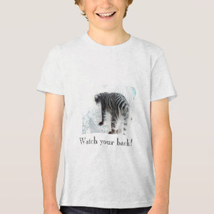 Camiseta Animal selvagem do Tigre Branco