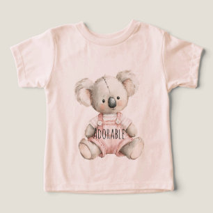 Camiseta Animal Urso Coala Adorável