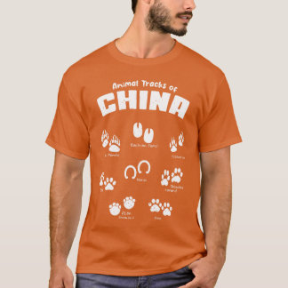 Camiseta Animalracks China Footprints retro