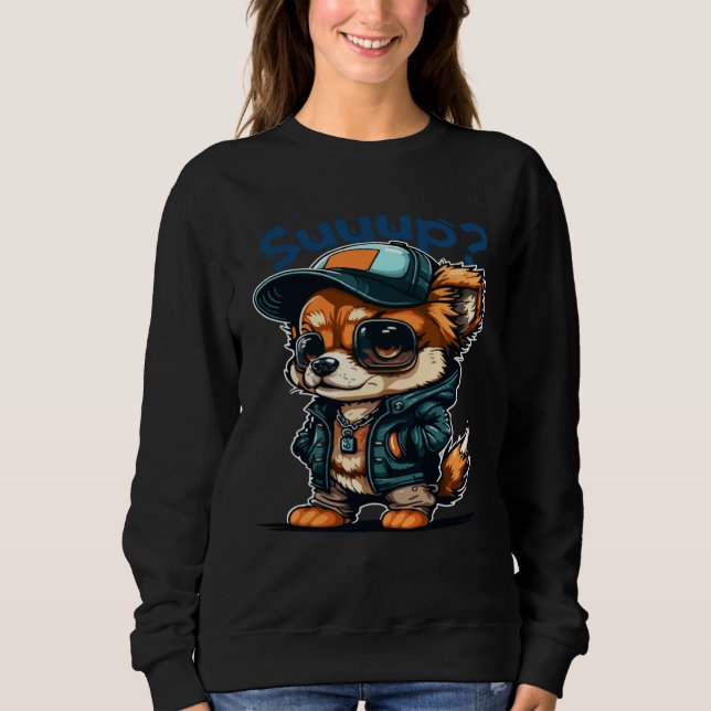 Camiseta Animals Dog Cat Owl Fox Cute  8 (Frente)