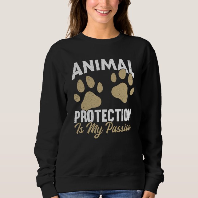Camiseta Animals Over People Animal Activist Rescue Conserv (Frente)