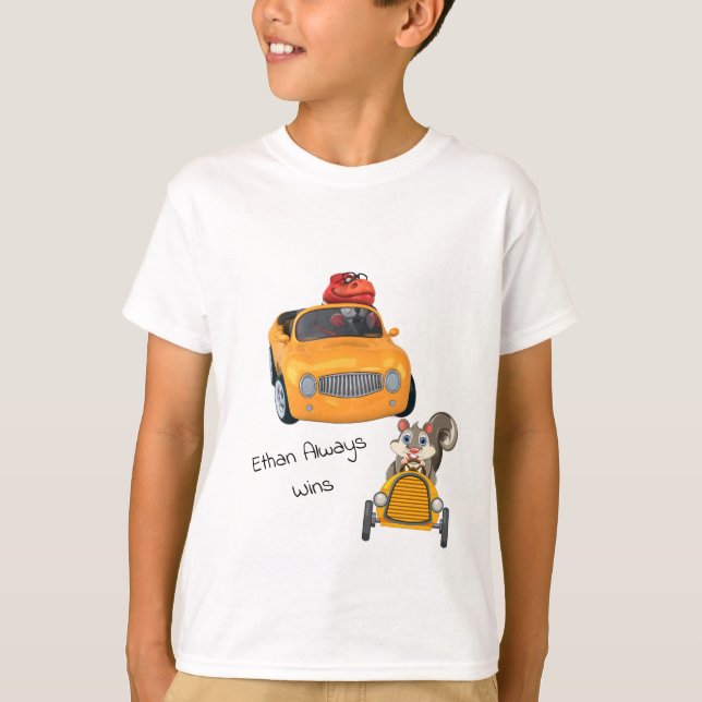 Camiseta Animals Racing (Frente)