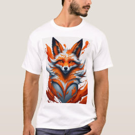 Camiseta "Animals Splash Art" Zorro 2