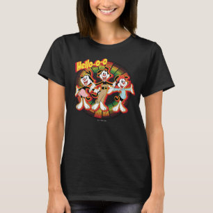 Camiseta Animaniacs Gráfico do Equalizador Retroativo Alô