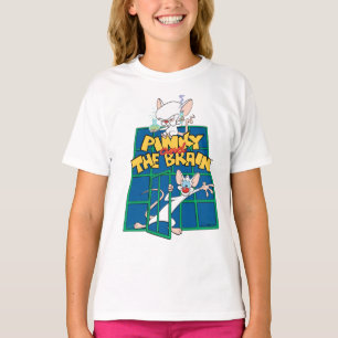 Camiseta Animaniacs   Pinky e o Gráfico da Gaiola do Cére
