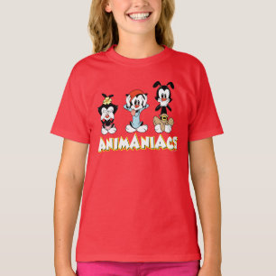 Camiseta Animaniacs   Warner Siblings "No Evil" Graphic