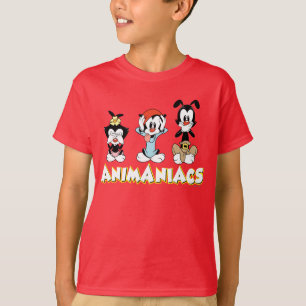 Camiseta Animaniacs Warner Siblings "No Evil" Graphic