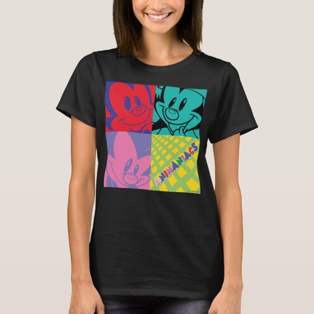 Camiseta Animaniacs | Warner Siblings Pop Art Graphic (Frente)