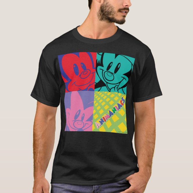 Camiseta Animaniacs | Warner Siblings Pop Art Graphic (Frente)