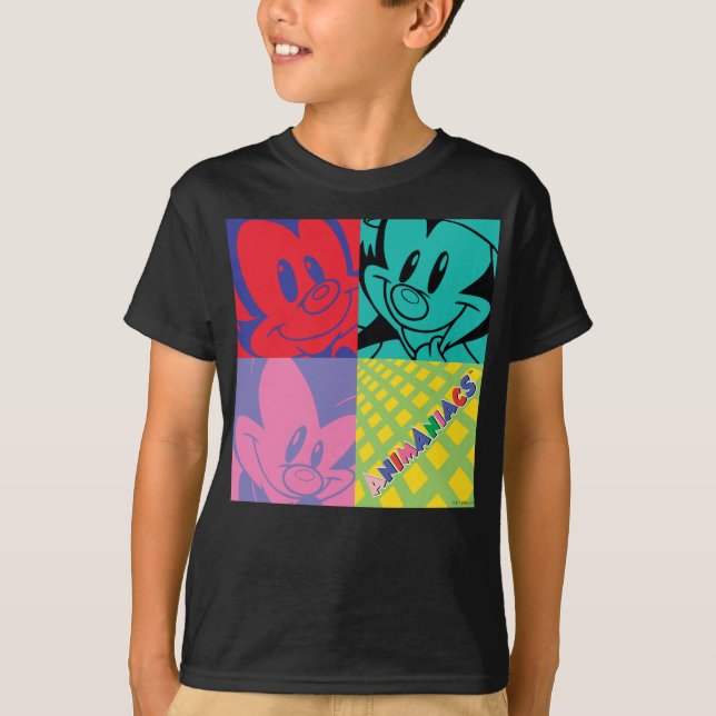 Camiseta Animaniacs | Warner Siblings Pop Art Graphic (Frente)