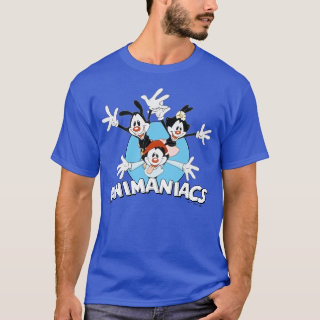 Camiseta Animaniacs | Warner Siblings Wide Arms Graphic (Frente)