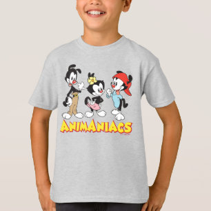 Camiseta Animaniacs   Yakko, Dot e Wakko Permanente