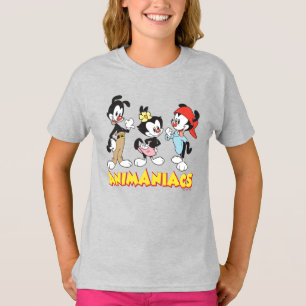 Camiseta Animaniacs   Yakko, Dot e Wakko Permanente