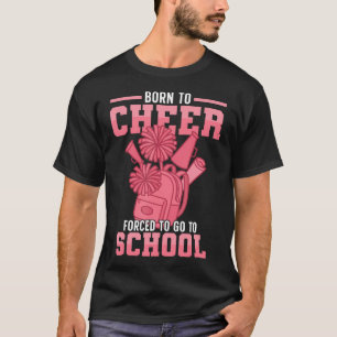 Camiseta Animar Liderança de Torcida Nascido Para Animar Fo