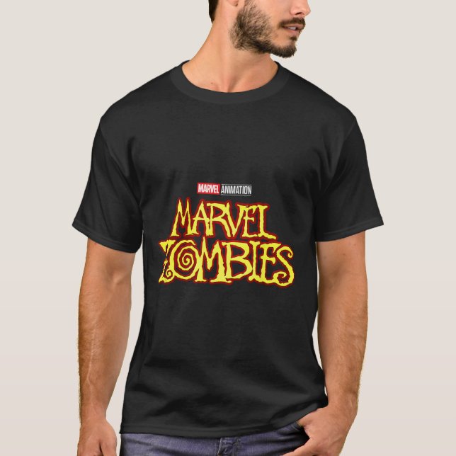 Camiseta Animation Zombies Tv Series Logo  (Frente)