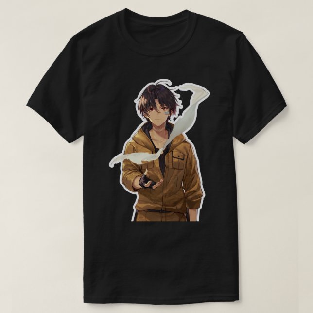 Camiseta anime 86 86 e 86 (Frente do Design)