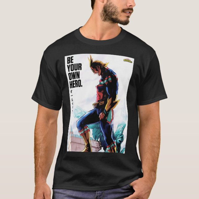 Camiseta Anime Academia All Might (Frente)