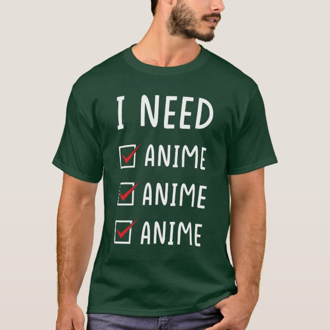 Camiseta Anime Anime Garota Anime (Frente)