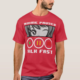 Camiseta Anime Art For Men Women Teen Girls Anime Merch Ani