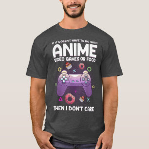 Camiseta Anime Art For Women Men Teen Girls Anime Merch Ani