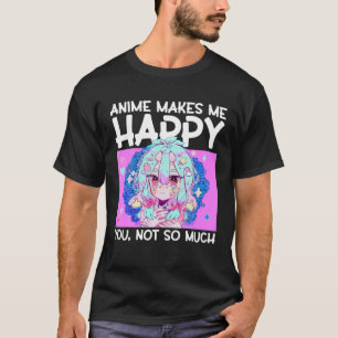 Camiseta Anime Art For Women Teen Girls Anime Anime Lov