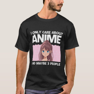 Camiseta Anime Art For Women Teen Girls Anime Merch Ani