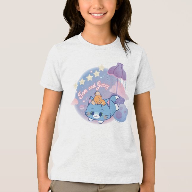 Camiseta Anime as noites de Tom e Jerry Dreamy (Frente)