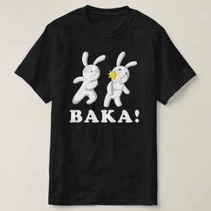 Camiseta Anime Baka Rabbit Slap Japonês