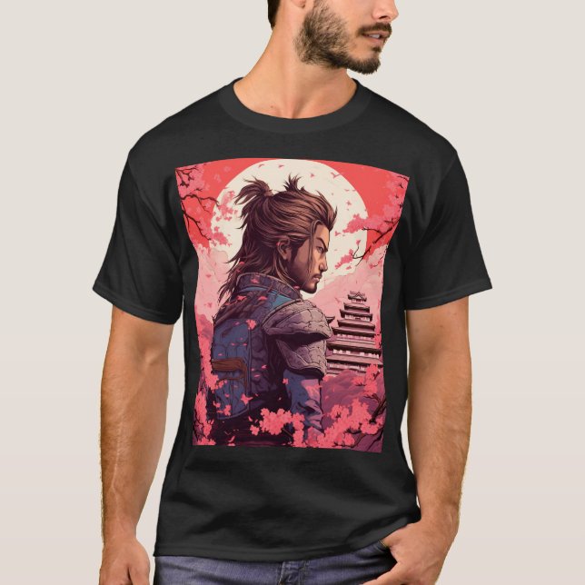 Camiseta Anime - Bonita Cartoon Japonês Kawaii Otaku (Frente)
