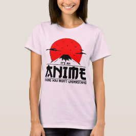 Camiseta Anime Coisa que você não vai entender Legal otaku 