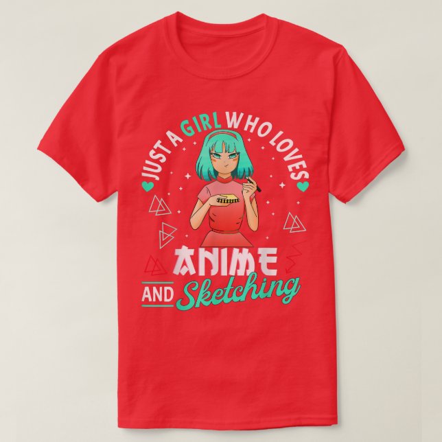 Camiseta Anime Coisas (Frente do Design)