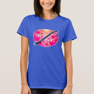 Camiseta Anime Coração Feroz Quebra-Corações Design Pé-de-C