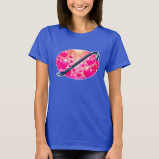 Camiseta Anime Coração Feroz Quebra-Corações Design Pé-de-C