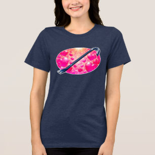 Camiseta Anime Corações Quebrados Ferozes Design de Pé de C